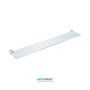 Полочка для ванной Jika Cubito Pure 57 см стекло/хром H3853B20040001