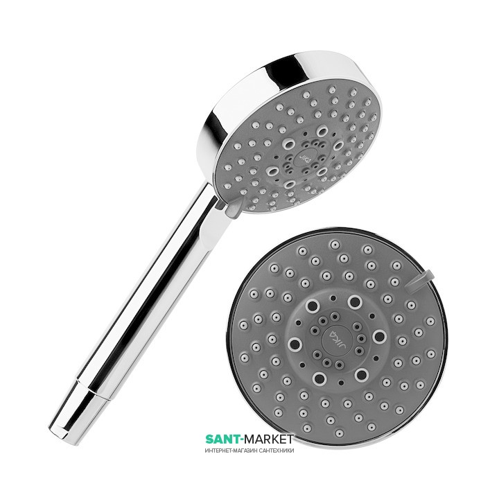 Душевая лейка Jika Mio Ø 100 мм 5-режимная хром H3617100040211