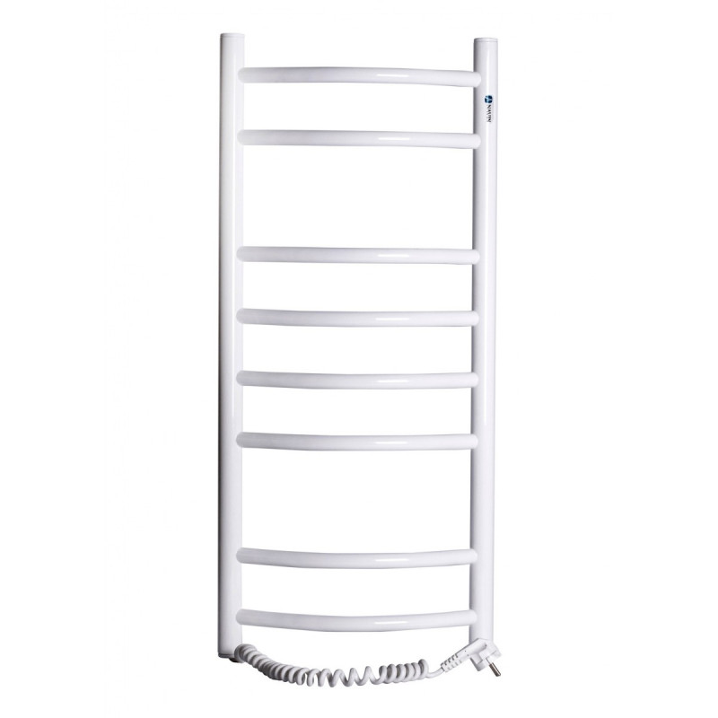 Электрический полотенцесушитель Navin Камелия левый 360х800 углеродистая сталь белый 12-007130-3680