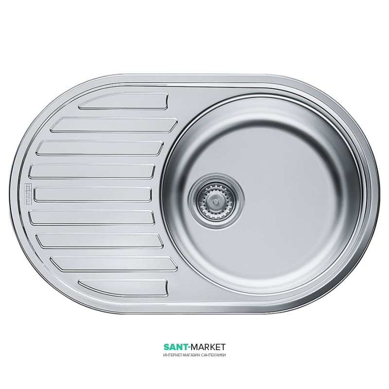 Мийка для кухні Franke Pamira PMN 611i врізна зворотний нержавіюча сталь матова 101.0255.790
