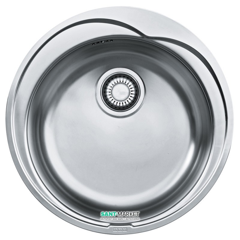 Мийка для кухні Franke Rambla RON 610-41 врізна нержавіюча сталь матова 101.0255.783