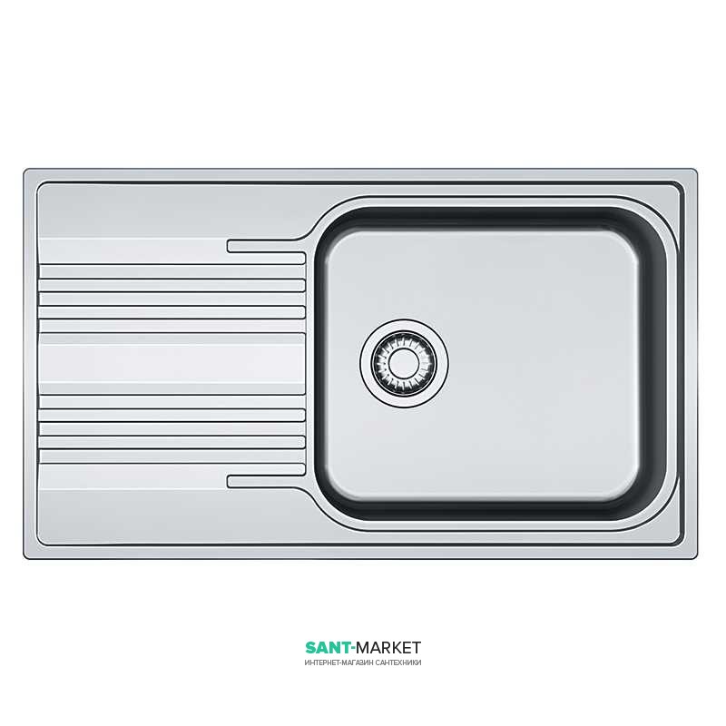 Мийка для кухні Franke Smart SRX 611-86 XL врізна зворотний нержавіюча сталь декор 101.0456.706