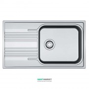 Мойка для кухни Franke Smart SRX 611-86 XL врезная оборотная нержавеющая сталь декор 101.0456.706