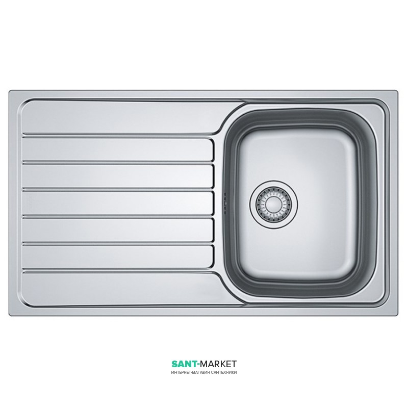Мойка для кухни Franke Spark SKX 611-86 врезная оборотная нержавеющая сталь полированная 101.0510.064