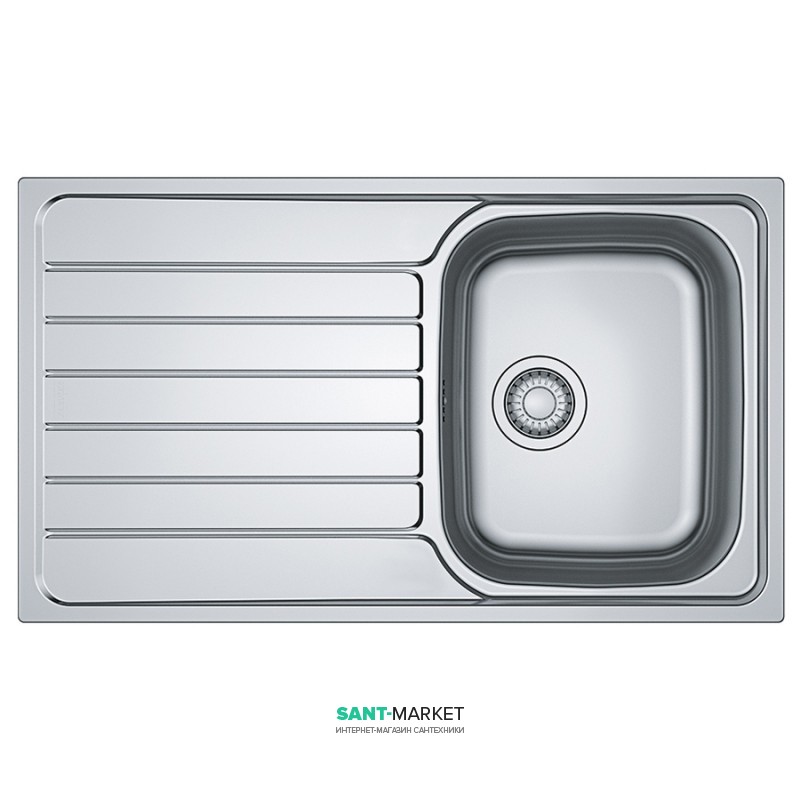Мойка для кухни Franke Spark SKX 611-86 врезная оборотная нержавеющая сталь декор 101.0510.065