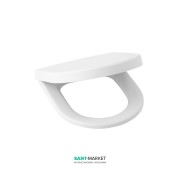 Сидіння з кришкою для унітазу Jika Mio антибактеріальну дюропласт білий H8927113000001