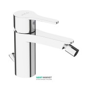 Смеситель для биде Jika Mio однорычажный с донным клапаном хром H3411V10041111