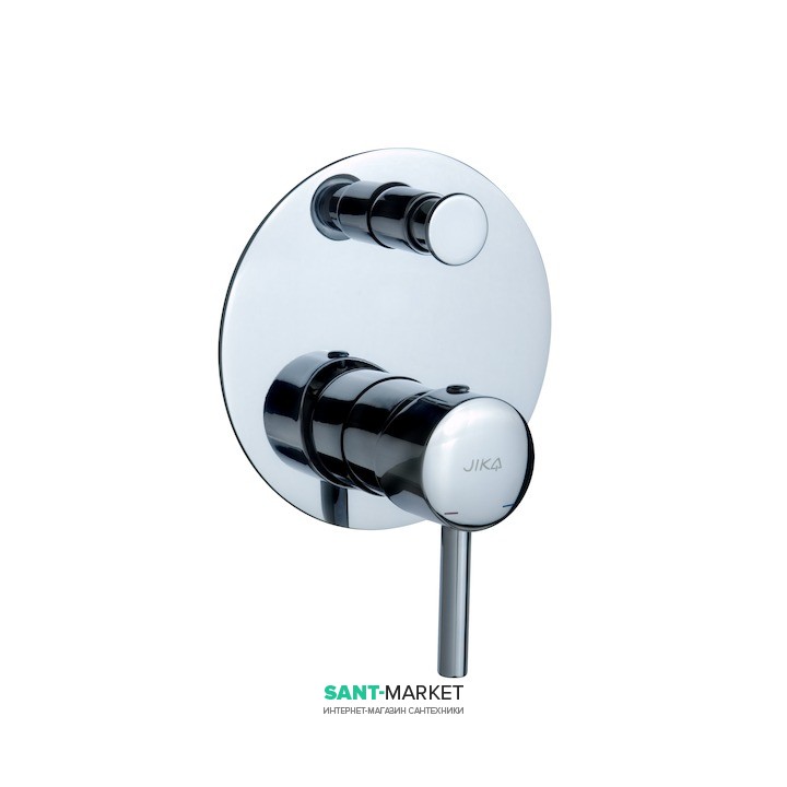 Змішувач для душа Jika Mio вбудовується змішувач хром H3207160040001