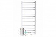 Электрический полотенцесушитель Navin Блюз 480х1200 правый с терморегулятором углеродистая сталь белый 12-006031-4812