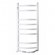 Электрический полотенцесушитель Navin Камелия правый 360х800 углеродистая сталь белый 12-007030-3680