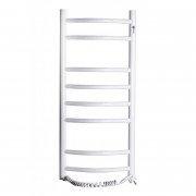 Электрический полотенцесушитель Navin Камелия левый 360х800 углеродистая сталь белый 12-007130-3680