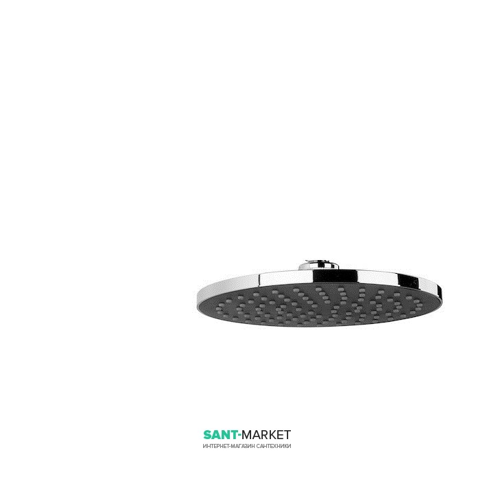Лейка для верхнього душа Jika Mio Ø 200 мм сірий / хром H3677100040411