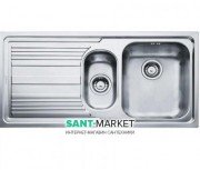 Мойка для кухни Franke Logica line LLL 651 врезная чаша справа нержавеющая сталь декор 101.0381.836