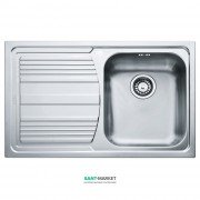 Мойка для кухни Franke Logica Line LLX 611-79 врезная чаша справа нержавеющая сталь полированная 101.0381.806