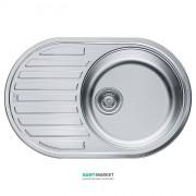 Мойка для кухни Franke Pamira PMN 611i врезная оборотная нержавеющая сталь декор 101.0255.793