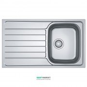 Мийка для кухні Franke Spark SKX 611-86 врізна зворотний нержавіюча сталь декор 101.0510.065