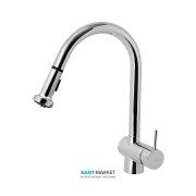 Змішувач для кухні Jika Mio змішувач з висувною лійкою хром H3517110043001