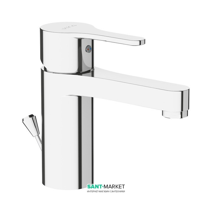 Змішувач для раковини Jika Mio-N змішувач з донним клапаном хром H3111V10041111