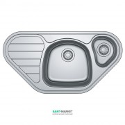 Мийка для кухні Franke Spark SKX 651-E врізна кутова нержавіюча сталь полірована 101.0510.141