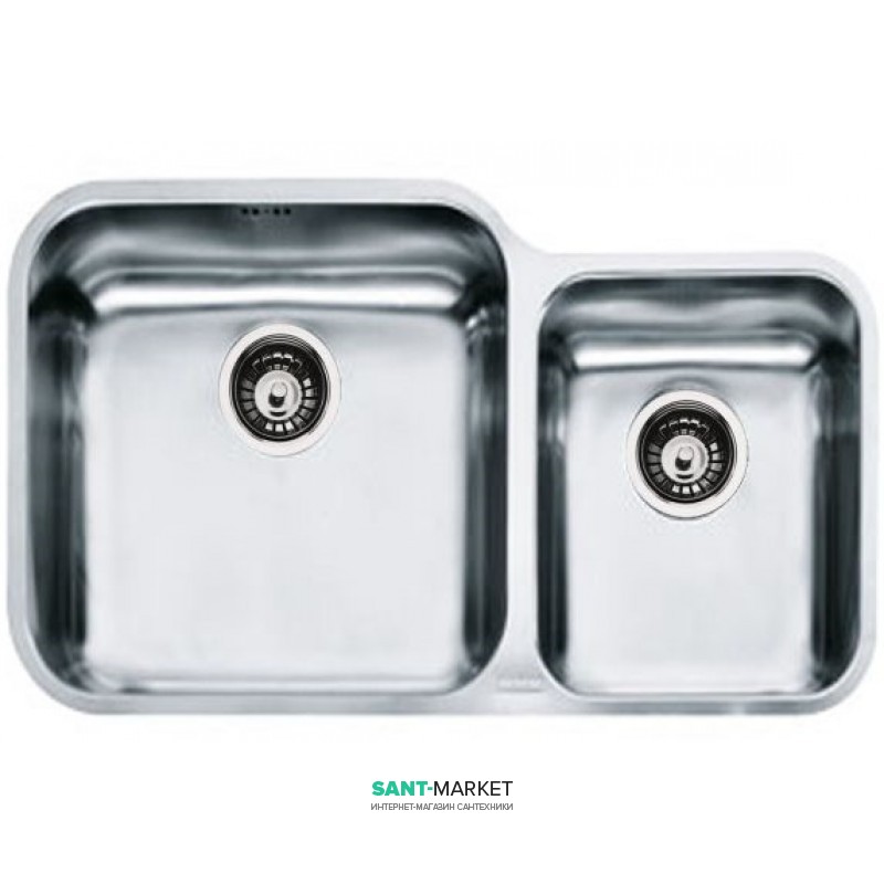 Мойка для кухни Franke Galassia GAX 120 монтаж под столешницу нержавеющая сталь полированная 5290652