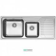 Мойка для кухни Franke Galassia GAX 621 врезная чаши слева нержавеющая сталь полированная 85840842