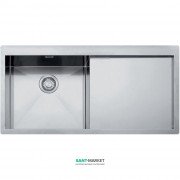 Мойка для кухни Franke Planar PPX 211 TL врезная чаша слева нержавеющая сталь полированная 127.0203.464