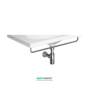 Тримач для рушників Jika Tigo фронтальний під раковину 65 см хром H3812110040001