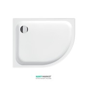 Душовий піддон Jika Tigo 100х80 см асиметричний лівий акрил білий H8522100000001