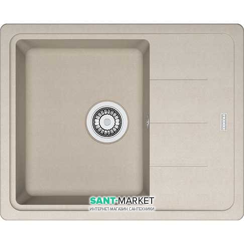 Мийка для кухні Franke Basis BFG 611-62 врізна зворотний Fragranite цукру 114.0272.596