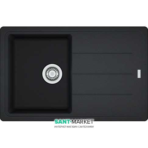Мийка для кухні Franke Basis BFG 611-78 врізна зворотний Fragranite онікс 114.0258.040
