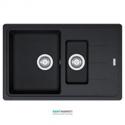 Мийка для кухні Franke Basis BFG 651-78 врізна зворотний Fragranite онікс 114.0272.603