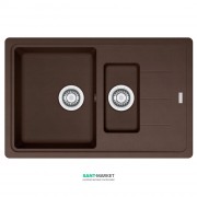 Мийка для кухні Franke Basis BFG 651-78 врізна зворотний Fragranite шоколад 114.0272.632