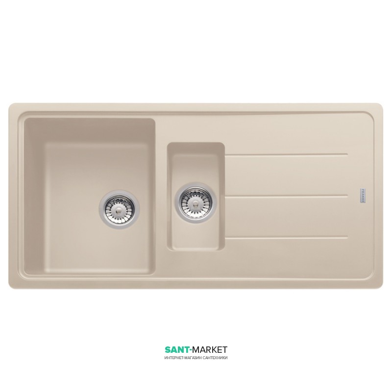 Мийка для кухні Franke Basis BFG 651 врізна зворотний Fragranite ваніль 114.0283.867