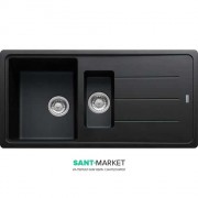 Мийка для кухні Franke Basis BFG 651 врізна зворотний Fragranite онікс 114.0205.032