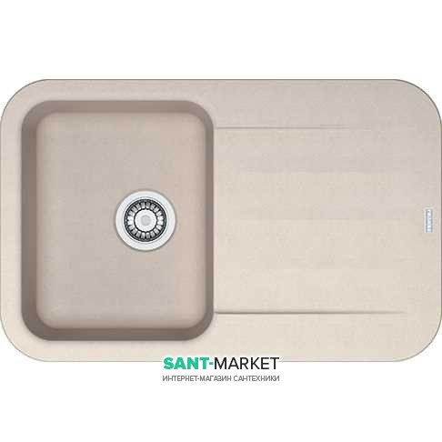 Мийка для кухні Franke Pebel PBG 611-78 врізна зворотний Fragranite цукру 114.0258.043