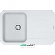 Мийка для кухні Franke Pebel PBG 611-78 врізна зворотний Fragranite білий 114.0258.049