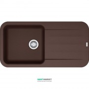 Мойка для кухни Franke Pebel PBG 611-97 врезная оборотная Fragranite шоколад 114.0258.071