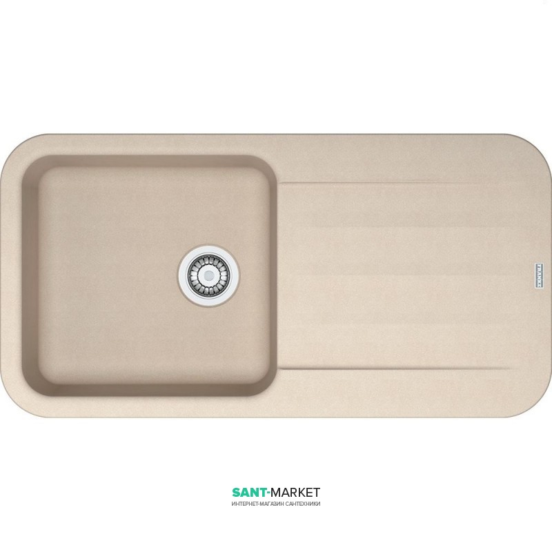 Мийка для кухні Franke Pebel PBG 611-97 врізна зворотний Fragranite бежевий 114.0258.073