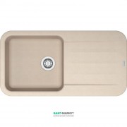 Мийка для кухні Franke Pebel PBG 611-97 врізна зворотний Fragranite бежевий 114.0258.073