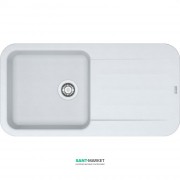 Мойка для кухни Franke Pebel PBG 611-97 врезная оборотная Fragranite белый 114.0258.076