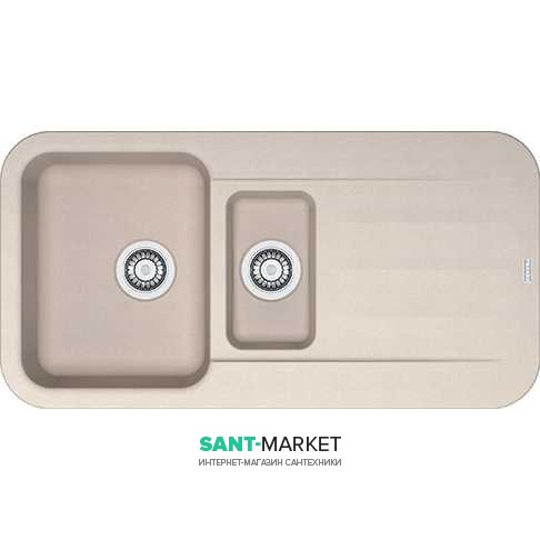 Мийка для кухні Franke Pebel PBG 651 врізна зворотний Fragranite цукру 114.0258.077