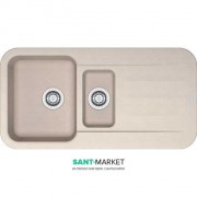 Мойка для кухни Franke Pebel PBG 651 врезная оборотная Fragranite сахара 114.0258.077