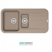 Мийка для кухні Franke Pebel PBG 651 врізна зворотний Fragranite мигдаль 114.0306.747