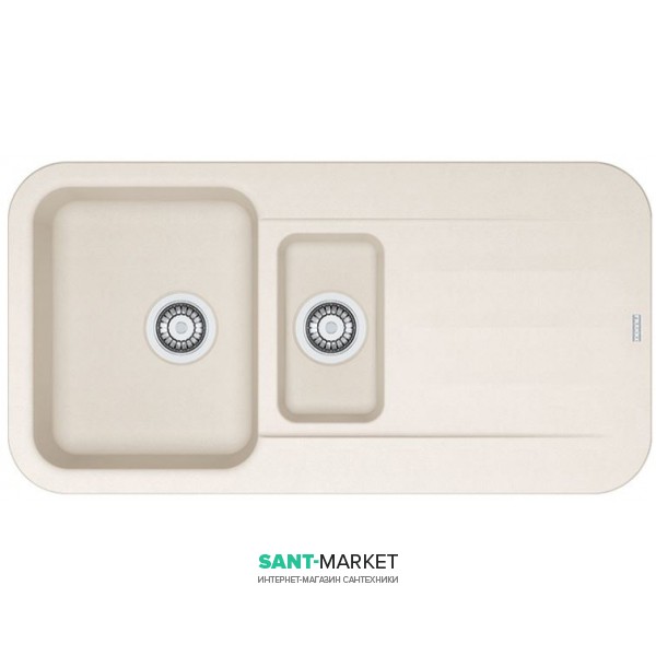 Мийка для кухні Franke Pebel Pebel PBG 651 врізна зворотний Fragranite ваніль 114.0306.748