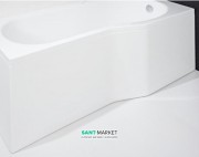 Панель для асимметричной ванны Jika Tigo фронтальная правая H2962940000001