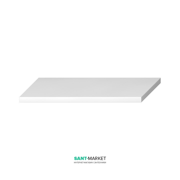 Полка подвесная под раковину Jika Tigo 79х36 см белый H46J2111005001