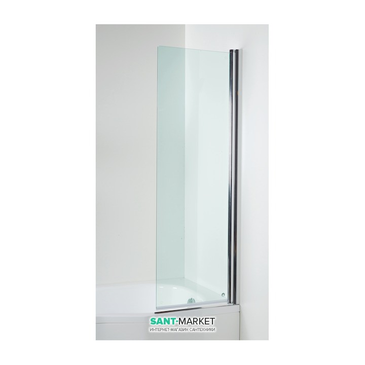 Шторка для ванної Jika Tigo 60х150 см пряма скляна права H2572120026681