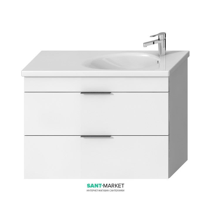 Тумба подвесная под раковину Jika Tigo 100 см белый H40J2164015001