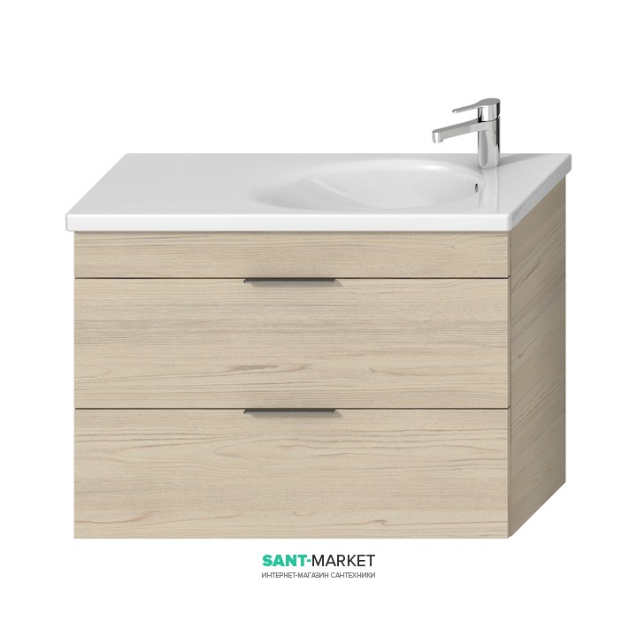 Тумба підвісна під раковину Jika Tigo 100 см ясен H40J2164015141