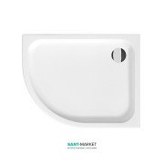 Душовий піддон Jika Tigo antislip 100х80 см асиметричний правий акрил білий H8522116000001